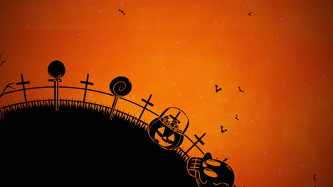 Halloween-background-animation-with-coffins-3