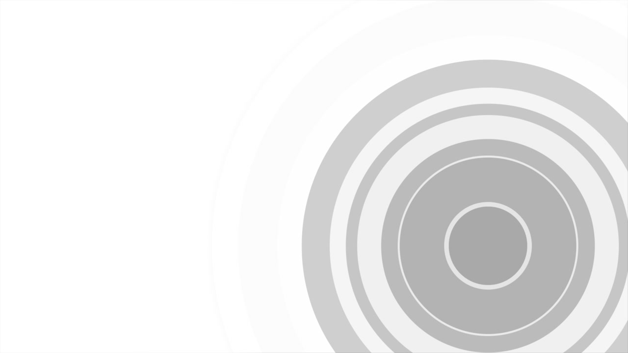 Abstract Motion Graphic With Expanding Concentric Circles