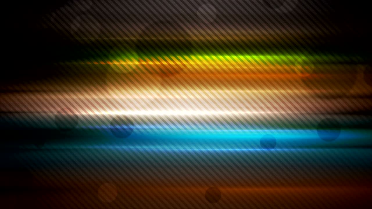 Colorful glowing stripes abstract video animation