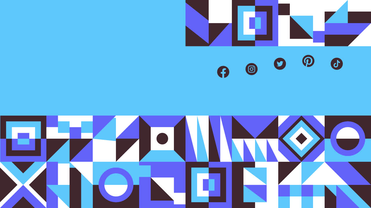 기하학적 추상적인 패턴 디자인