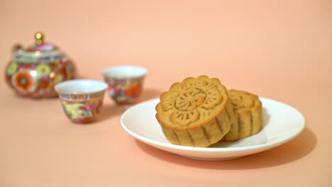 chinese moon cake for mid-autumn festival