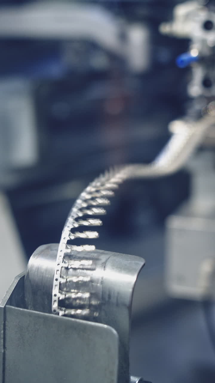 Process of manufacturing the wiring harnesses Vertical video