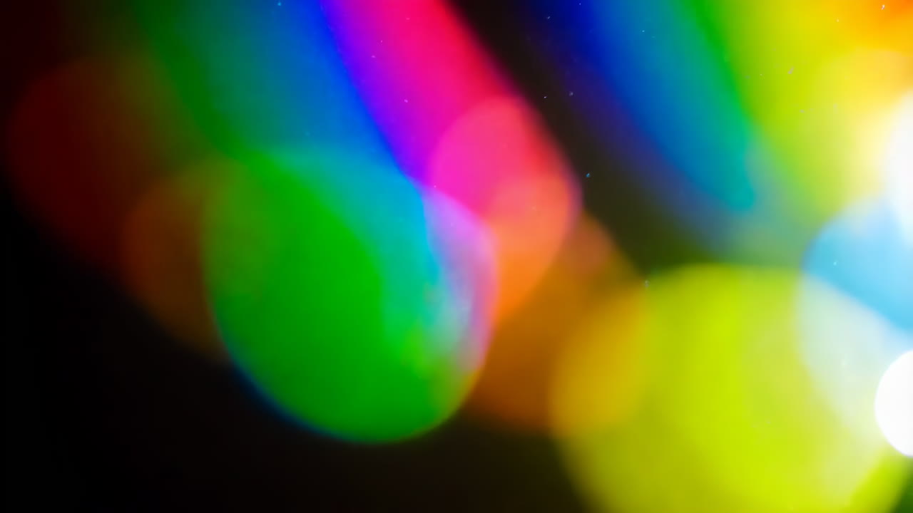 Abstract Colorful Bokeh