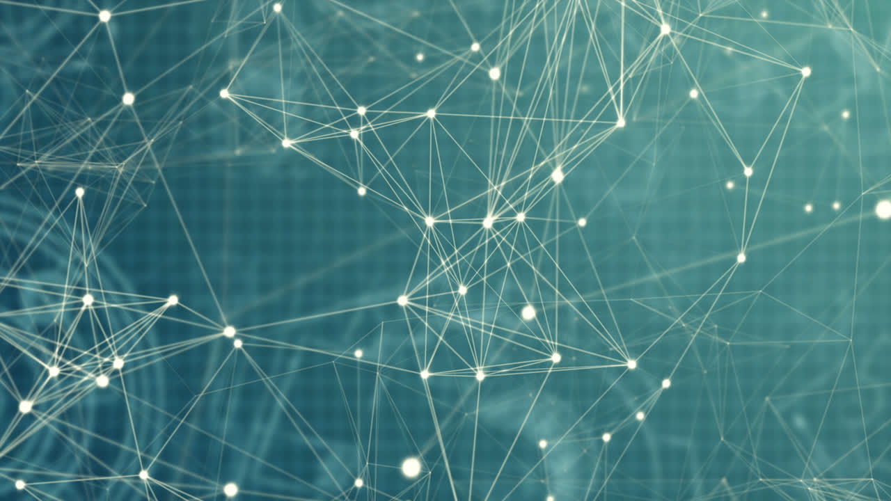 fondo geométrico azul abstracto