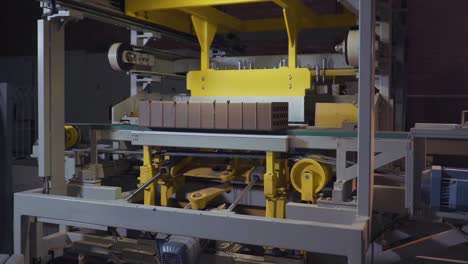 brick production line in action