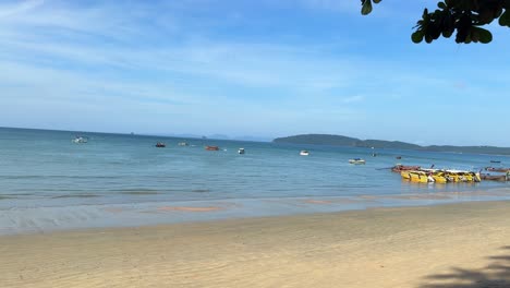 beautiful sandy beach tropical island krabi thailand holiday destination