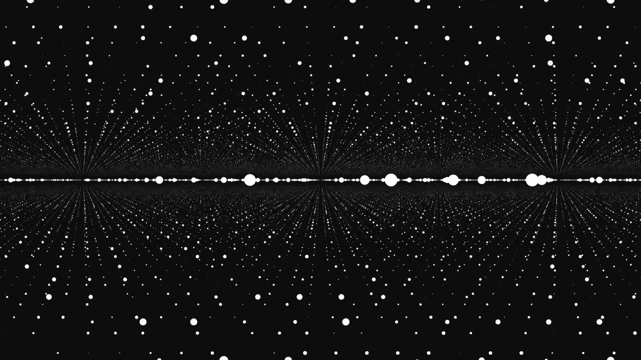 arte digital abstracto de un cielo estrellado por la noche