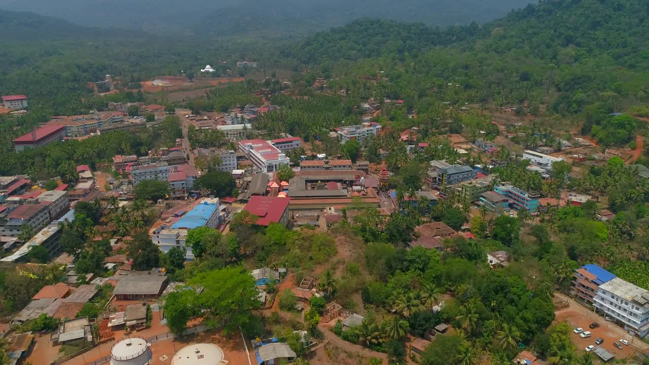 Shri Mookambika Temple drone video south india