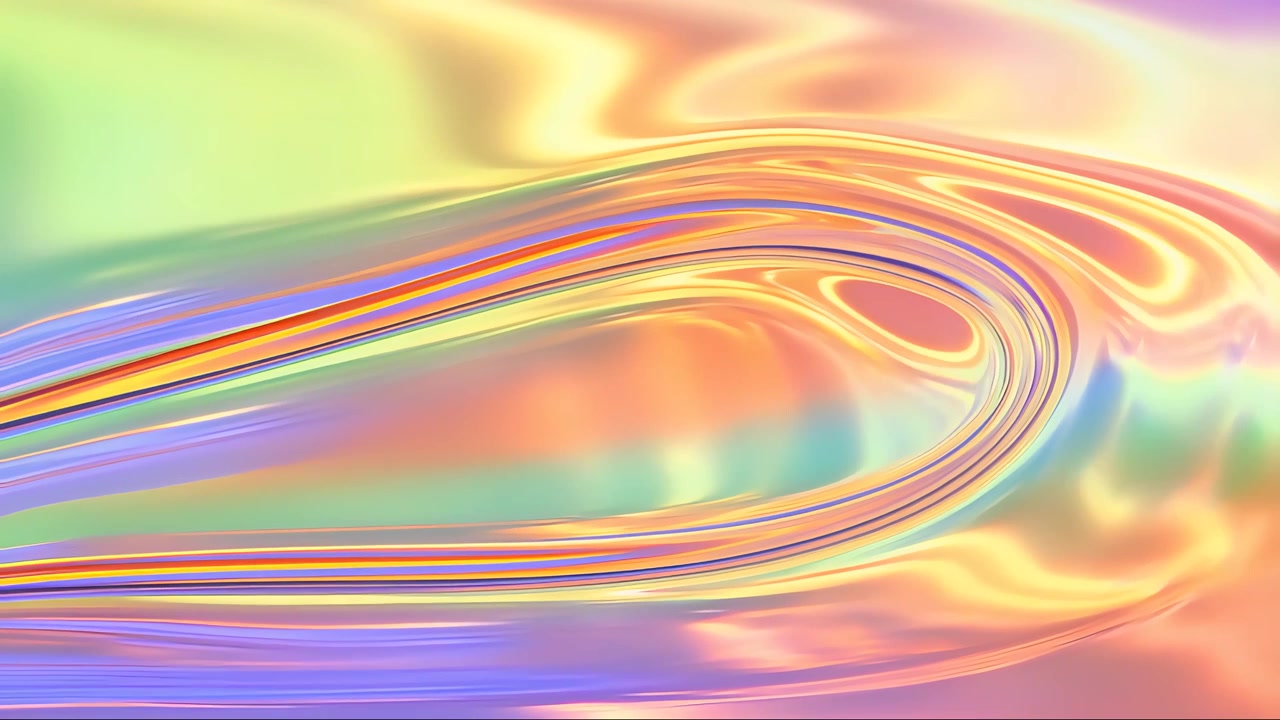 Abstract Fluid Motion Background 4K