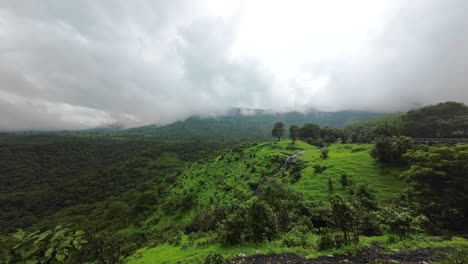 beautiful greenery forest  hill sttaion matheran