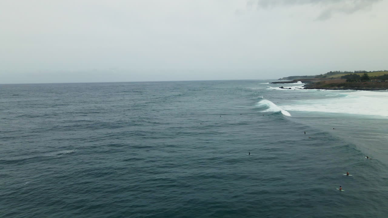 파이아 베이의 공중 파노라마