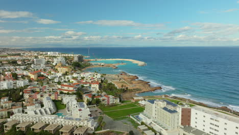 paralimni - destino turístico exótico en chipre, imágenes de drones