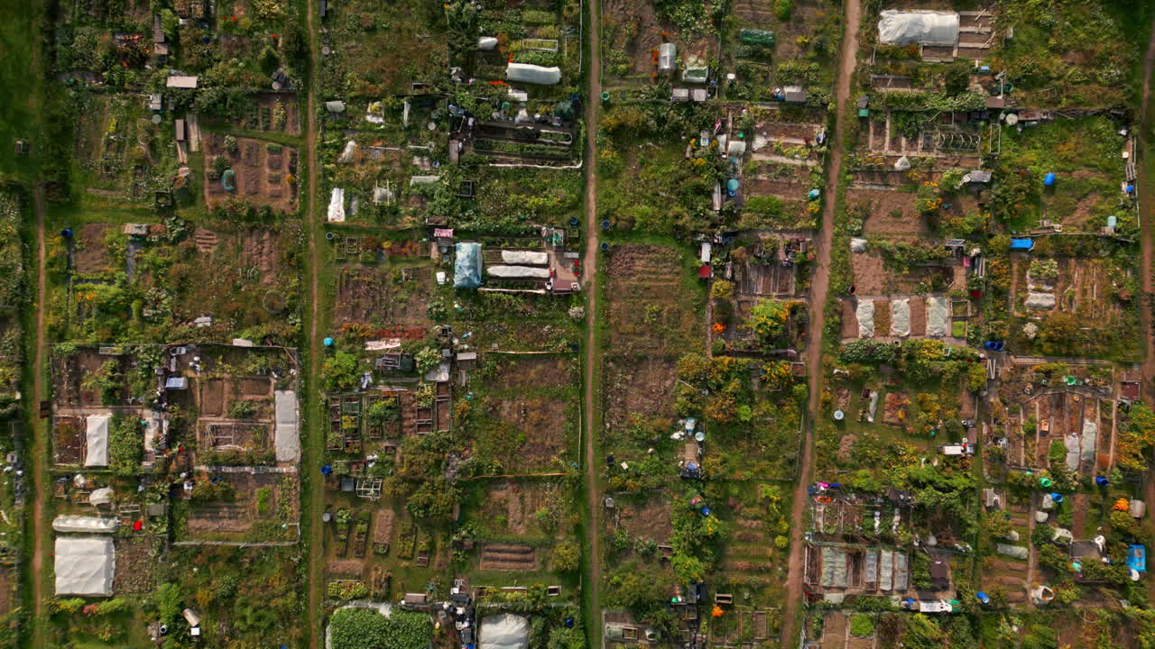 핀란드 헬싱키 에 있는 작은 부분 으로 나누어진 공동 정원