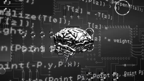 brain and program codes with digital circuit