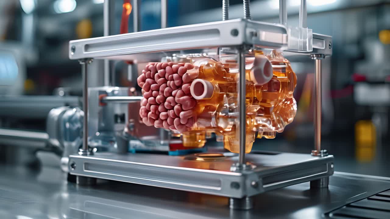 Advanced 3D Bioprinting of an Organ Structure in a Lab Setting