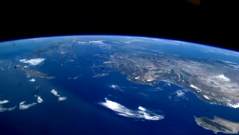 earth seen from space. nasa public domain imagery