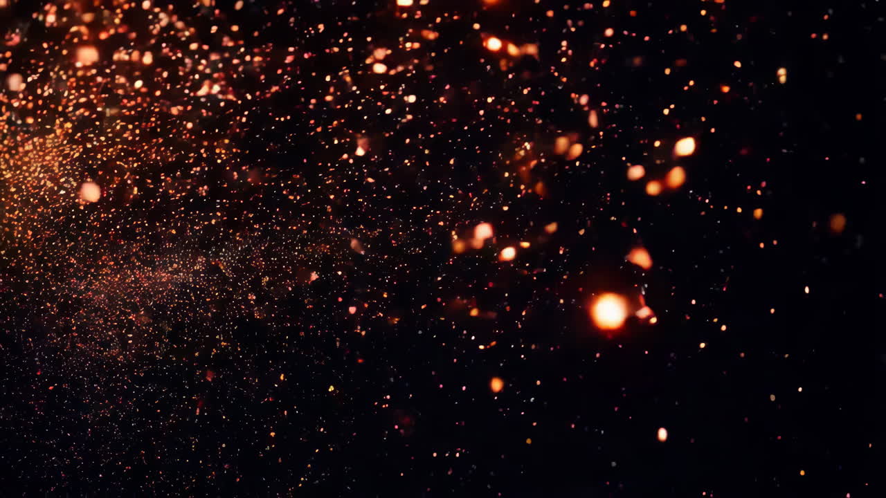 Sparks and Firework Explosion