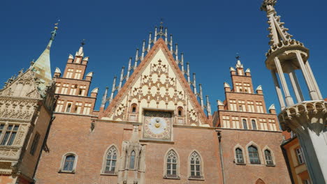 city hall in wroclaw poland