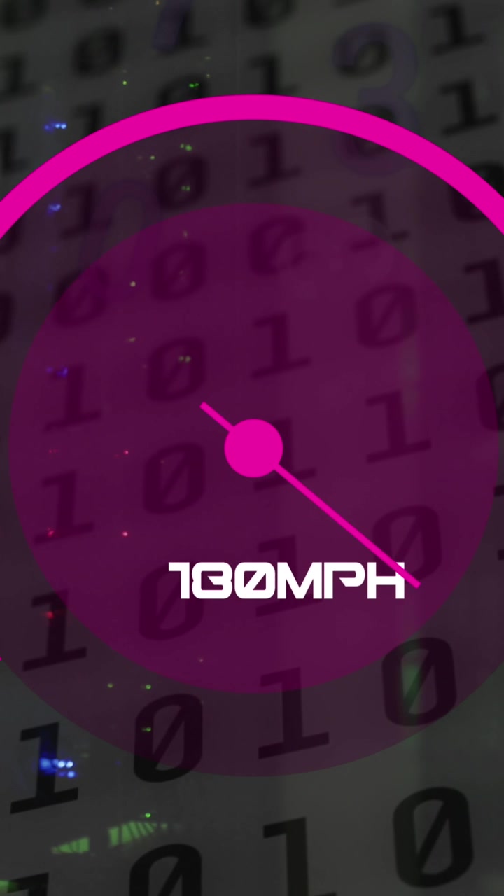 Animazione di un tachimetro su elaborazione dati