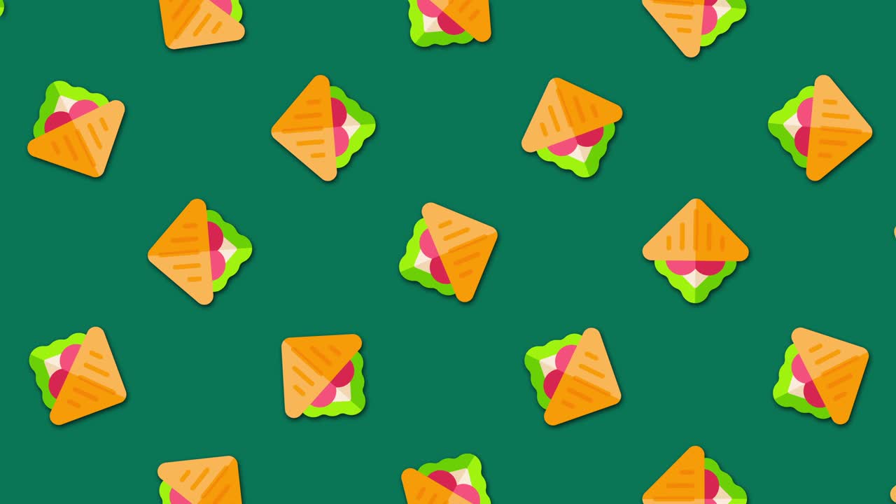 샌드위치 패턴 일러스트레이션