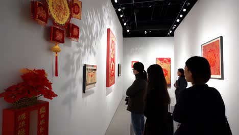 art exhibition featuring chinese culture