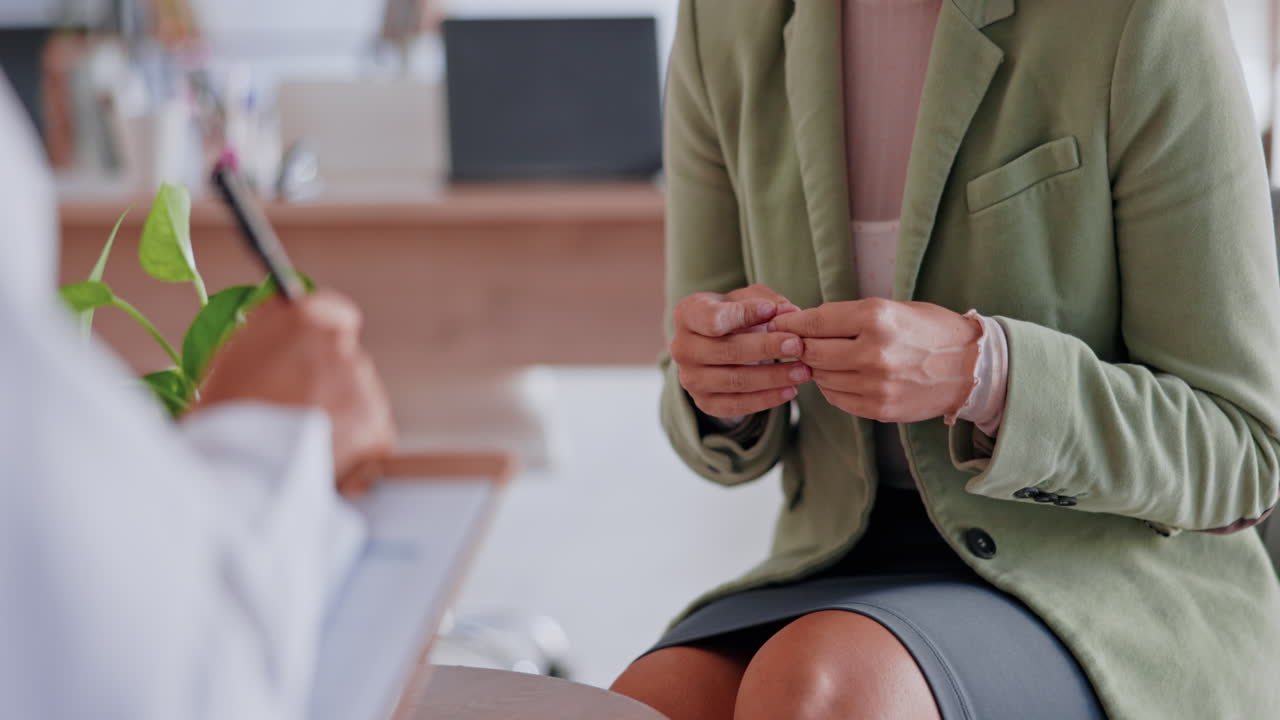 salud mental, ansiedad y manos en el asesoramiento