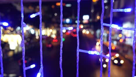 light decoration and traffic