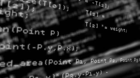 Animación-Del-Desplazamiento-De-Programación-Y-Grabación-De-Estadísticas-Sobre-Fondo-Negro