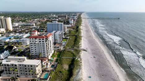 Luftaufnahme-Von-Jacksonville-Beach,-Florida