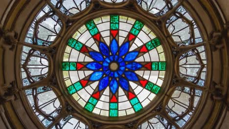 stained glass window