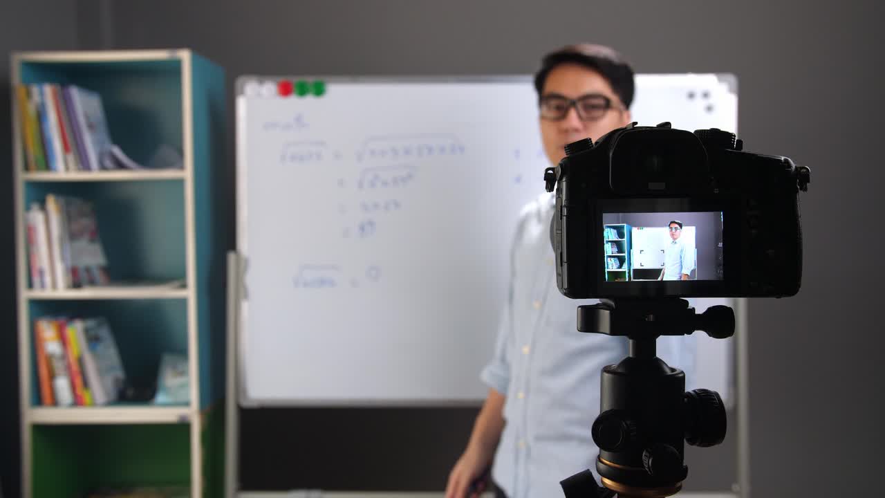 Asian Teacher Live At Home