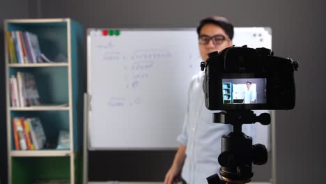 asian teacher live at home