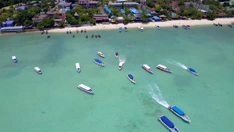 beautiful aerial footage of thailand