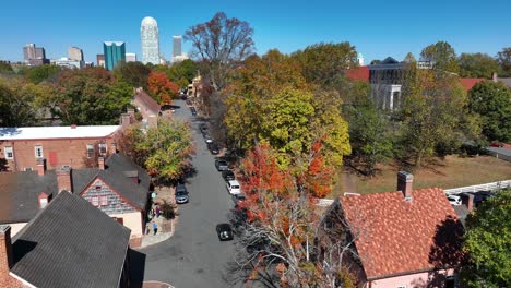 old salem in autumn