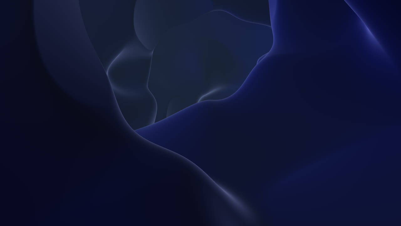 синие и черные волнистые формы