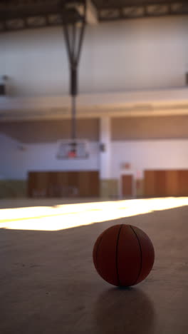 baloncesto en una cancha