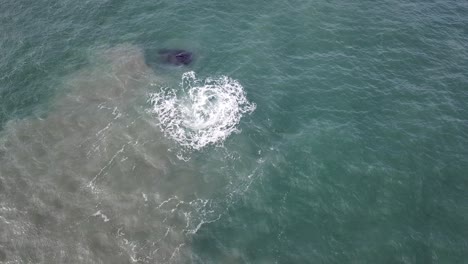 efecto de ondulación de las olas del océano hd
