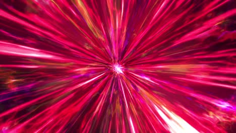 el fondo radial brillante. partículas de brillo.