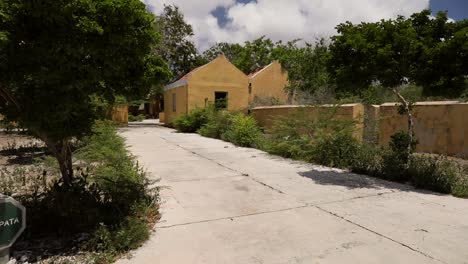 las ruinas del antiguo plantage karpata en bonaire