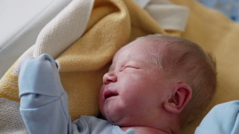 crying newborn baby