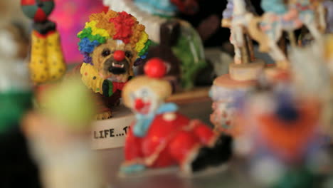 clowns statuettes montage with many different shots