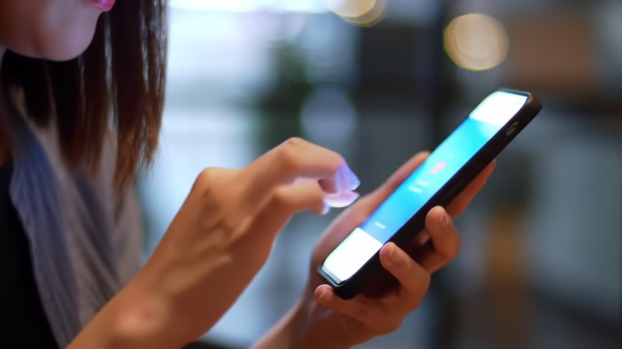 A Young Adult Engaged in Smartphone Usage, Capturing the Essence of Modern Communication and Digital Interaction in Everyday Life