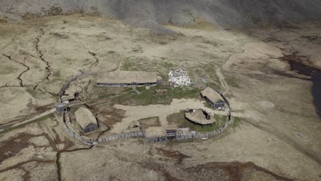 Abandoned-viking-village-in-countryside