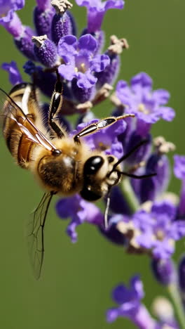 honeybee on lavender