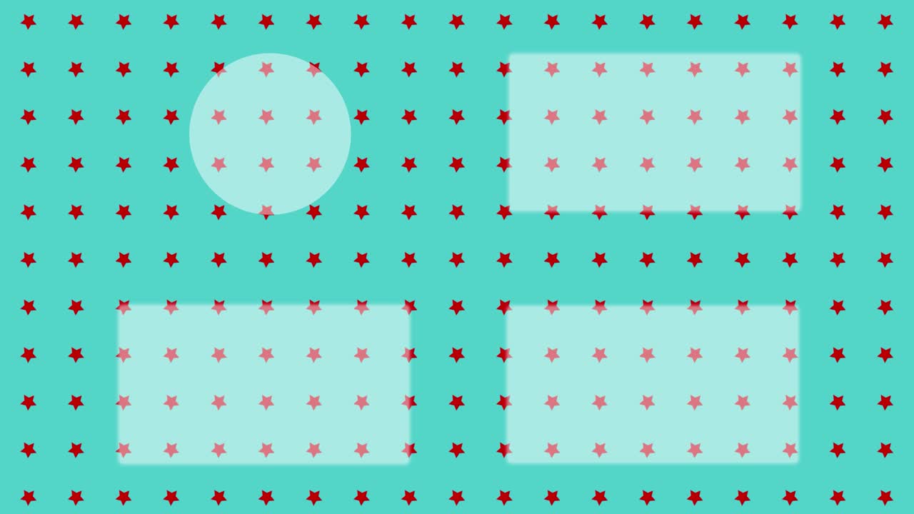 スター ウェーブ エンド カード エンド スクリーン モーション グラフィックス