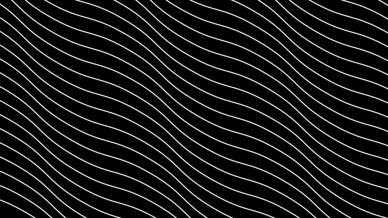 líneas curvas blancas en movimiento de onda dinámico