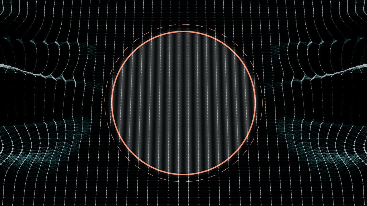 rendering 3d de fondo brillante con líneas eléctricas que transmiten energía a un círculo dorado en el centro.