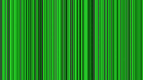 looping animation of black gray and green vertical lines oscillating