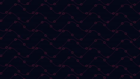 Waves-pattern-with-neon-dots-and-lines