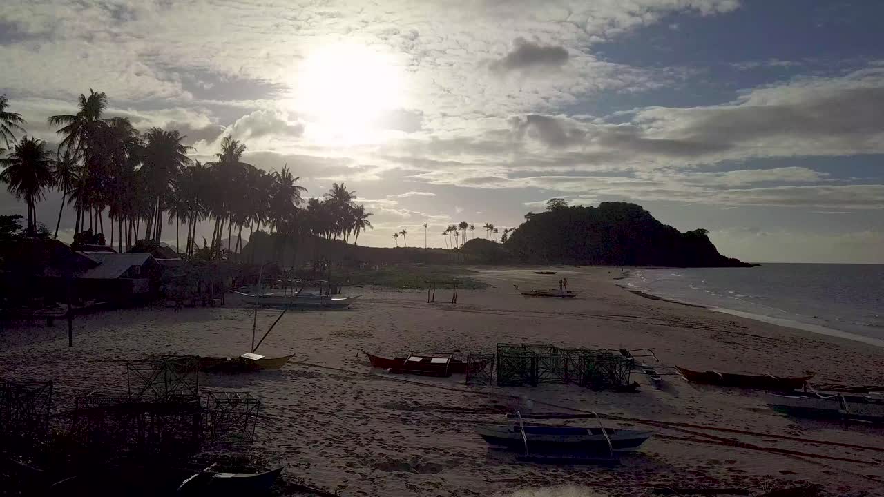 Sunset Stroll at Napcan Beach, El Nido, Palawan (Philippines)